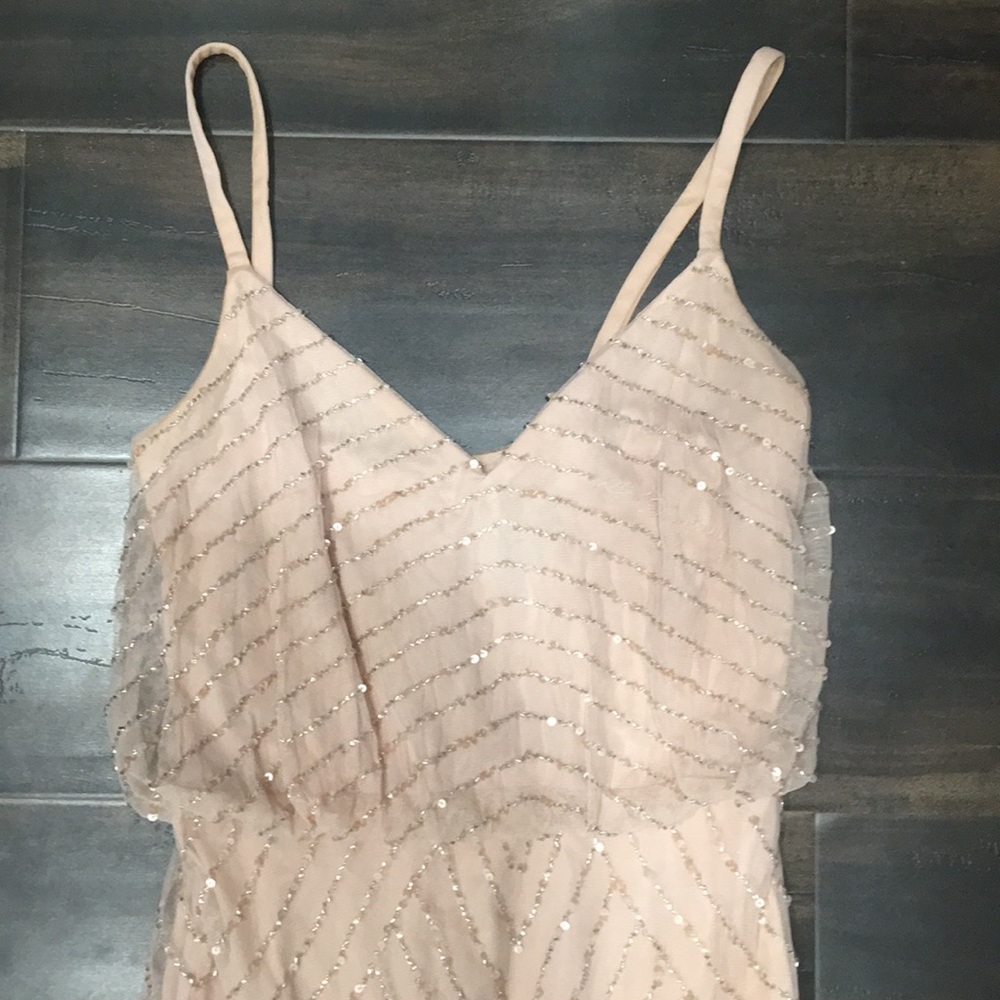 Light Pink Beaded Gown